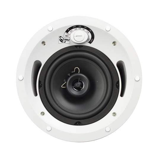 Altavoz comercial de 2 vÃ­as | 70V /100V | 8 Ohms | montaje en techo | woofer de 6.5 in | 60 Watts |