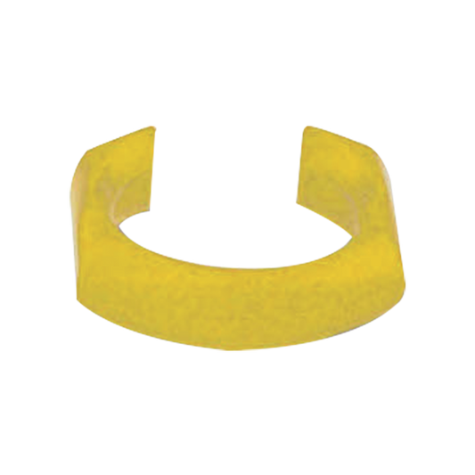 Clip de identificaciÃ³n para Patch Cord Siemon, Color Amarillo, Bolsa con 25 piezas