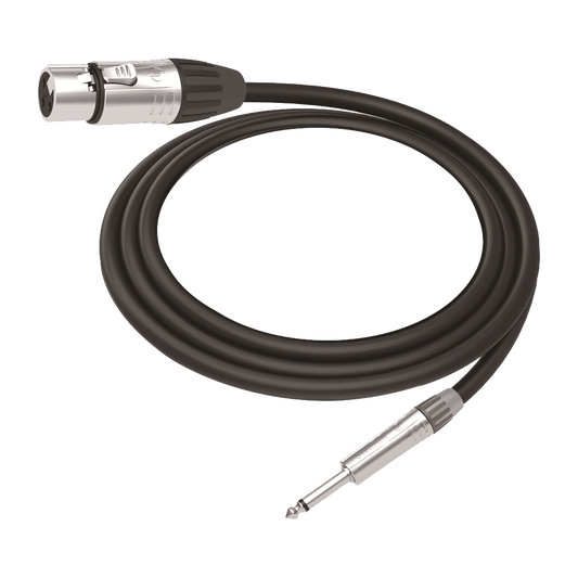 Cable de Audio | XLR 3 Polos Hembra a Plug 1/4 in mono |Â Conector Seetronic Serie M SCMF3 - MP2X |Â Longitud 3m