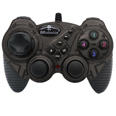 CONTROL PARA JUEGOS BROBOTIX 751899H, Gamepad, PS/PC, Analógico/Digital, 10 botones, Alámbrico