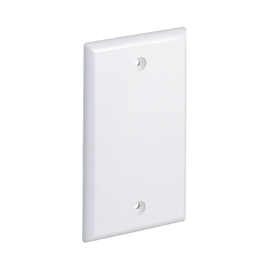 Placa de Pared Ciega Universal, Material ABS, Color Blanco | PANDUIT