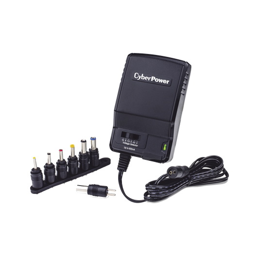 Adaptador Universal de AlimentaciÃ³n, Para Pared, Con Entrada 120 Vca NEMA 5-15P, y Salida Ajustable de 3-12 Vcc 600mA