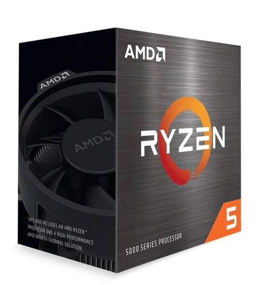 Procesador AMD RYZEN 5 5600X AM4, Con Ventilador, REQUIERE TARJETA DE VIDEO INDEPENDIENTE