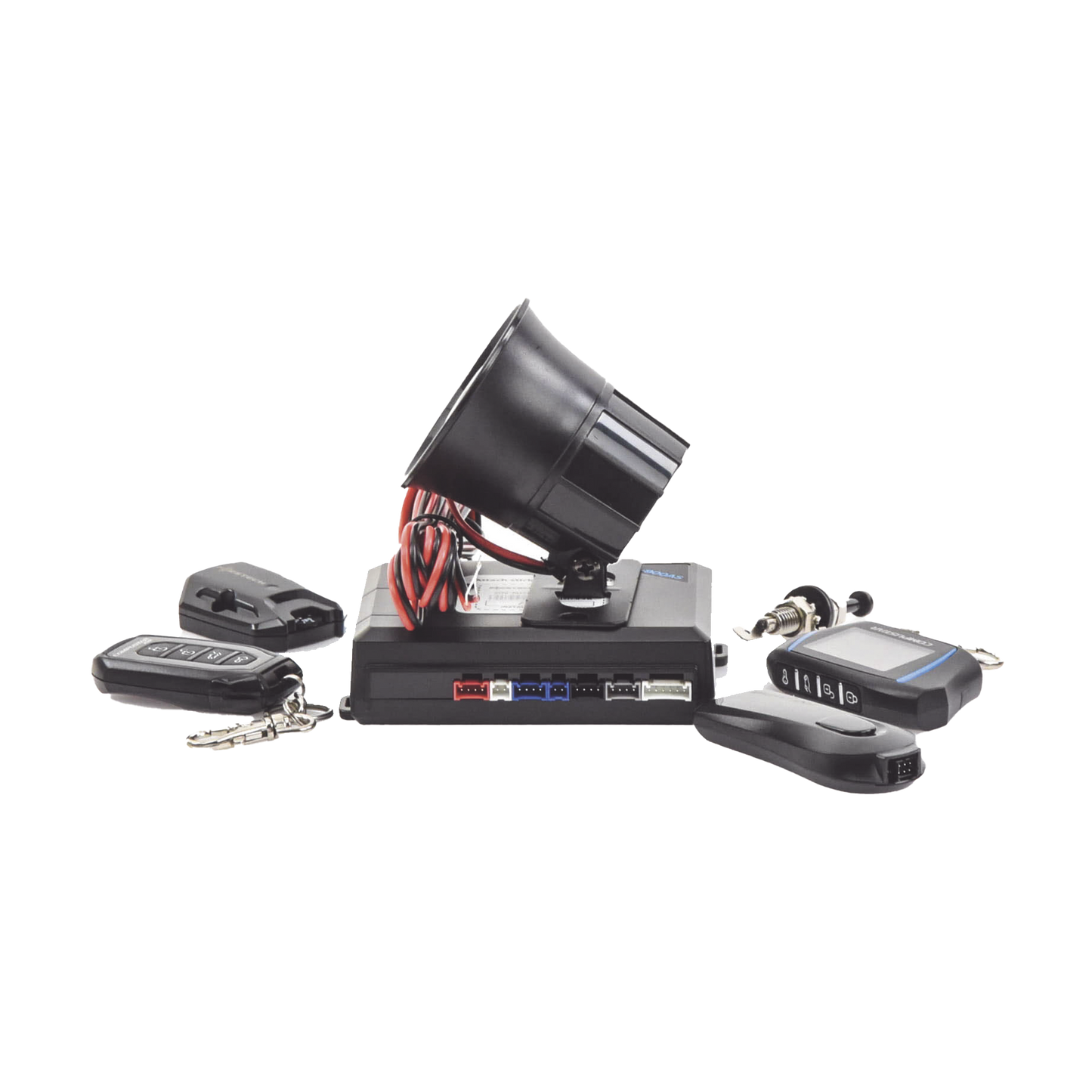 Kit de Alarma Vehicular Profesional y arranque remoto todo en uno de dos vÃ­as con rango de 1KM compatible con GPS X1-MAX LTE