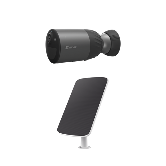 Kit de Camara de BaterÃ­a Recargable (No Cables) / WiFi / Memoria Interna de 32 GB / Incluye 1 pieza de CS-BC1C y 1 Pieza de CS-CMT-SOLARPANEL-C