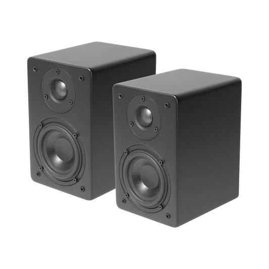 PAR de Altavoces de EstanterÃ­a | Woofer  de 4'' | Tweeter de 1 | Acabado negro mate | 40 watts | 8ohms