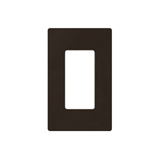 Placa de pared color café,  para un Control Remoto PICO, switch o atenuador.