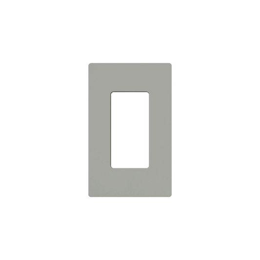 Placa de pared 1 espacio, para atenuador (dimmer), switch Ã³ control remoto PICO inalÃ¡mbrico.