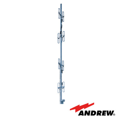 Antena base de 8 Dipolos, 450 - 470 MHz, resistente a humedad y diseÃ±o robusto