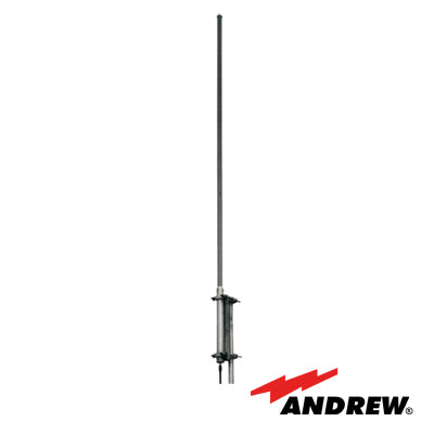 Antena base, fibra de vidrio, rango de frecuencia 806 - 869 MHz