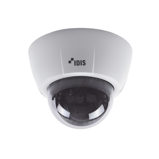 CÃ¡mara Domo IP 3 MP | Lente Varifical 3.3 - 10 mm | IR 20 m | PoE | Entrada y Salida de Alarma | Interior | Micro SD | Audio de Dos VÃ­as