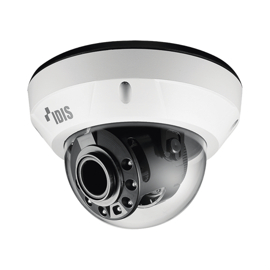 CÃ¡mara Domo IP de 2 MegapÃ­xeles | Audio bidireccional | Alarma I/O | IK10/ Exterior IP67 | IR 30 m | Lente Motorizado 2.8 mm - 12 mm | ICR  | MicroSD | Audio de Dos Vias | WDR | Cumple con NDAA