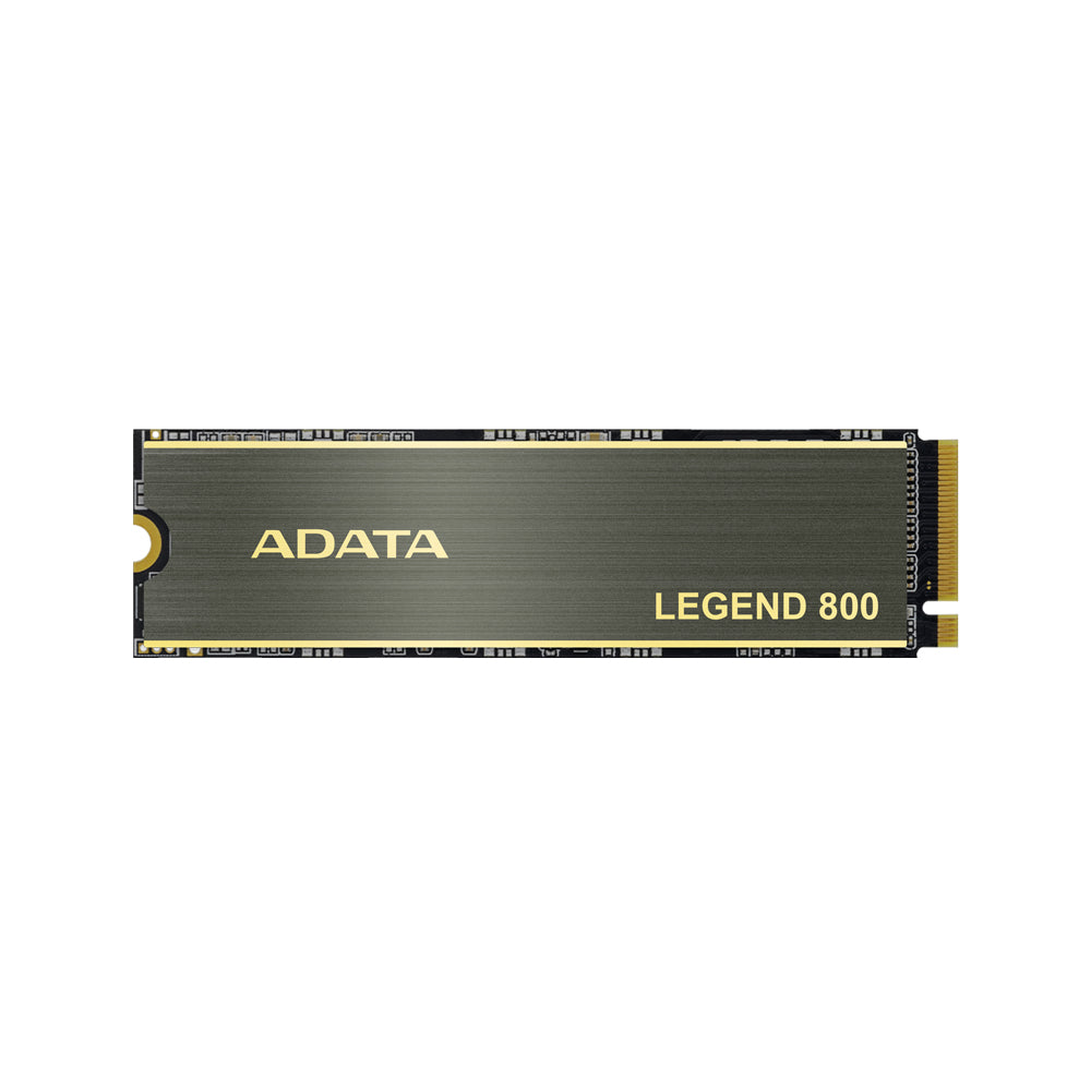 Unidad de Estado Sólido ADATA LEGEND 800 1TB PCIe Gen4x4 M.2 2280, Con disipador de aluminio. ALEG-800-1000GCS