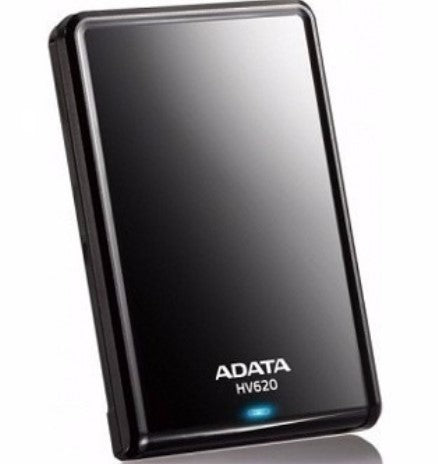 Disco Duro Externo ADATA AHV620S-1TU3-CBK, 1 TB, USB 3.2 Gen1, compatible con USB 2.0, 2.5 pulgadas, Negro