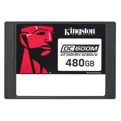 UNIDAD DE ESTADO SÓLIDO KINGSTON DC600M ENTERPRICE 480GB SATA3 2.5 R.560MB/S W.470MB/S PARA SERVIDOR