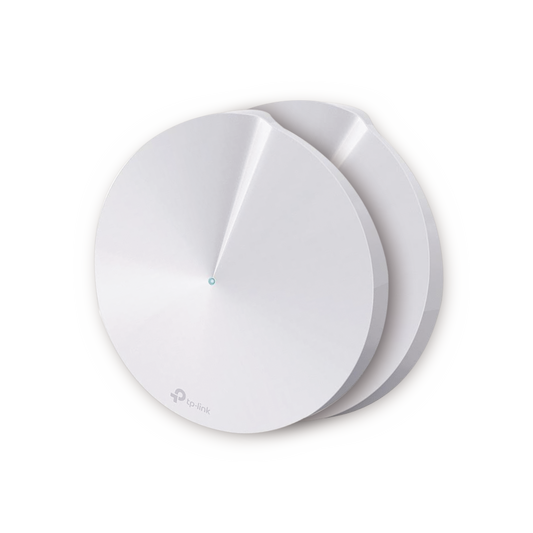 Kit 2 Routers InalÃ¡mbricos MESH Interior para Hogar / Doble Banda Wi-Fi 5 AC1300 Mbps / 2 Puerto Gigabit WAN/LAN / 4 Antenas Internas / AdministraciÃ³n Mediante la App Deco (iOS, Android) / ProtecciÃ³n HomeCare