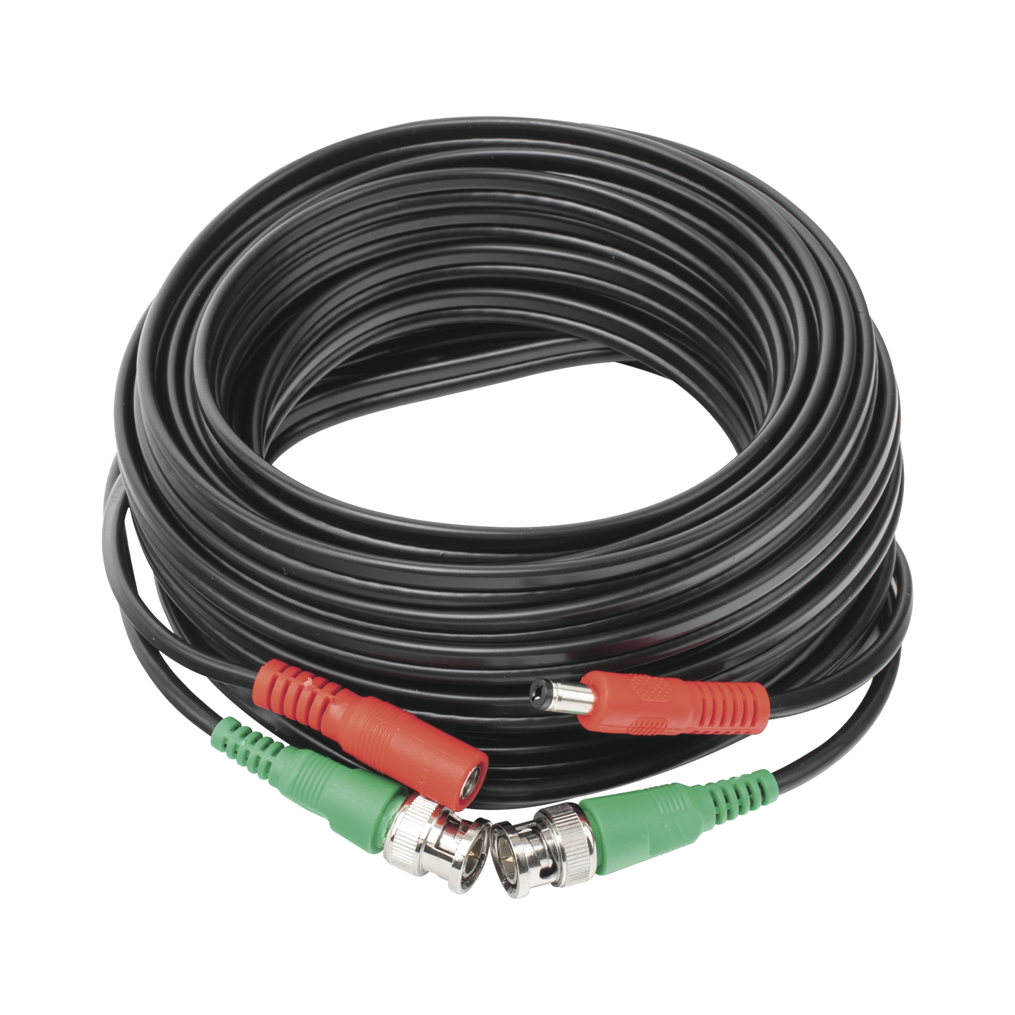 Cable coaxial ( BNC RG59 ) + AlimentaciÃ³n / SIAMÃ‰S / 10 Metros / 100 % COBRE / Para CÃ¡maras 4K  / Uso interior y exterior