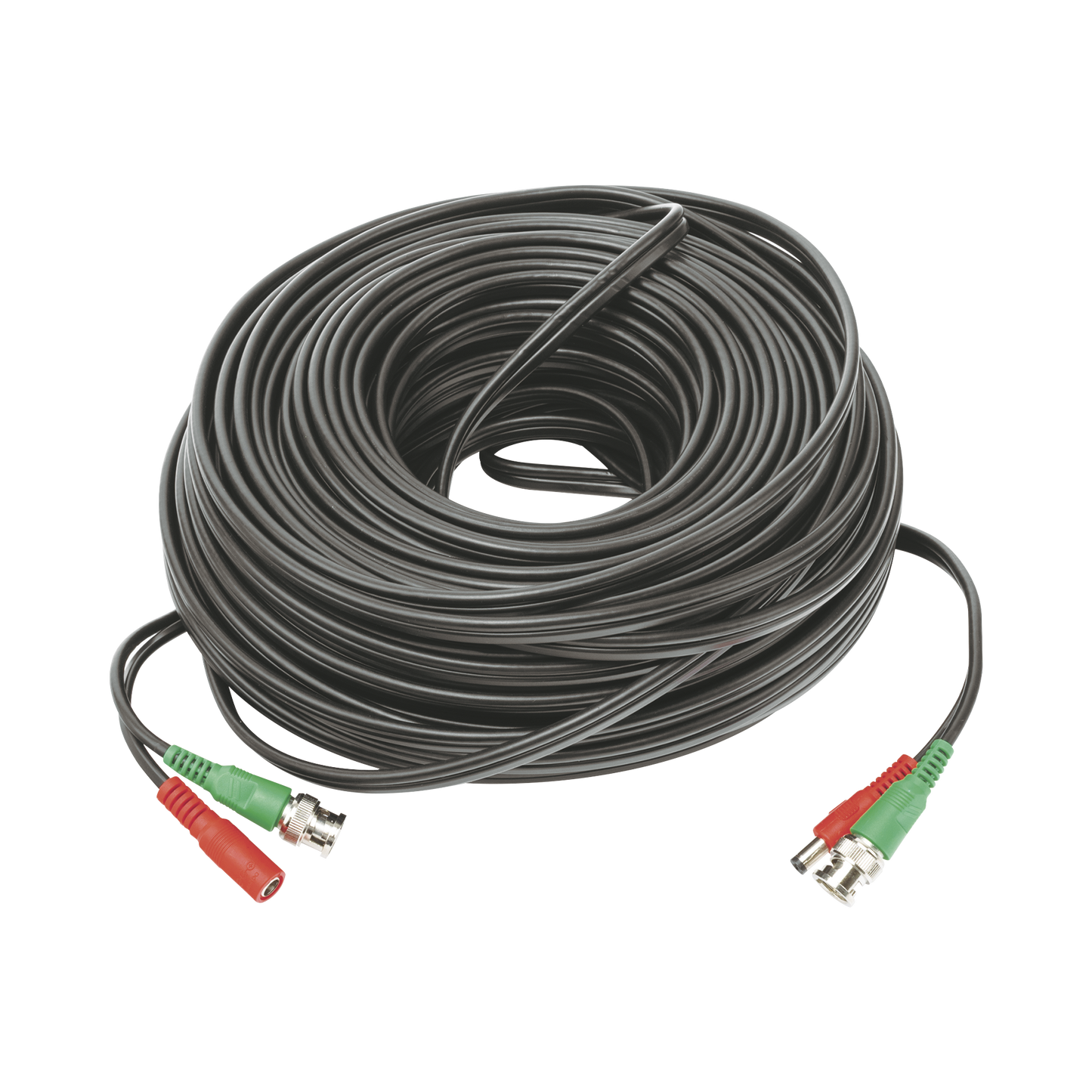 Cable coaxial ( BNC RG59 ) + AlimentaciÃ³n / SIAMÃ‰S / 40 Metros / 100 % COBRE / Para CÃ¡maras 4K  / Uso interior y exterior