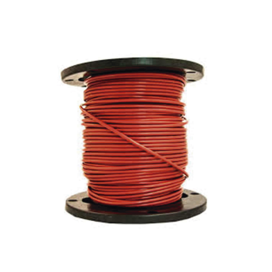 Carrete de 3 Km / Cable fotovoltaico / Rojo / Recubrimiento XLPE / 6 mmÂ² / 10 AWG / hasta 1,800 Vcc