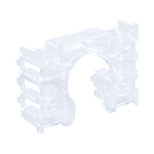 Capa PlÃ¡stica Repuesto, para Jacks de Patch Panels de Impacto 110 de Panduit, Paquete de 24 Piezas