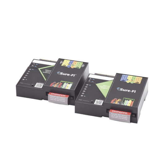 Convertidor de lectora para control de acceso (cableado a inalÃ¡mbrico) / 1 Wiegand / 2 Relevadores / 2 Entradas / Atraviesa hasta 1.6 KM En ConstrucciÃ³n o Material