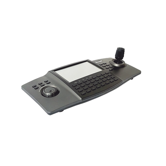 Joystick IP con Pantalla Táctil de 7" / Compatible con Cámaras IP / PTZ IP / DVRs / NVRs / Soporta epcom, HiLook y HIKVI