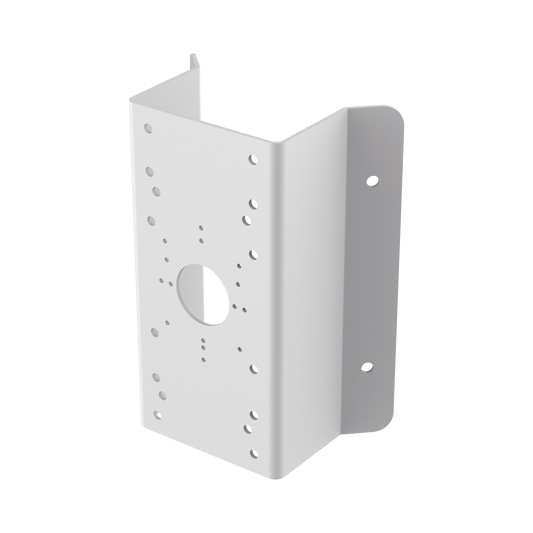 Montaje de Esquina para PTZ TURBOHD o IP / Uso en Exterior material acero de carbono | HIKVISION