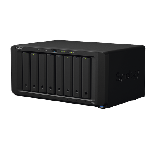 Servidor NAS de escritorio con 8 bahÃ­as / Expansible a 18 bahÃ­as / Hasta 252 TB / 4GB de RAM