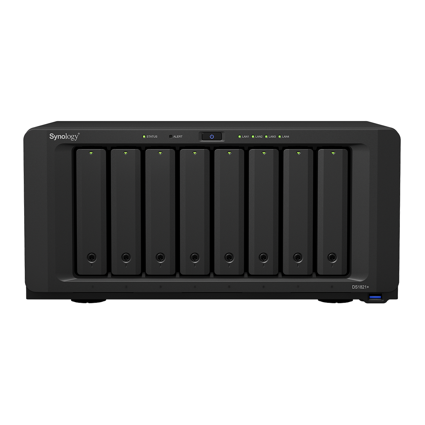 Servidor NAS de 8 BahÃ­as (Expandible a 18 BahÃ­as) / Hasta 324 TB / 4 GB RAM / Servicio Nube Gratis (P2P) / AdministraciÃ³n Remota y Respaldo Programado