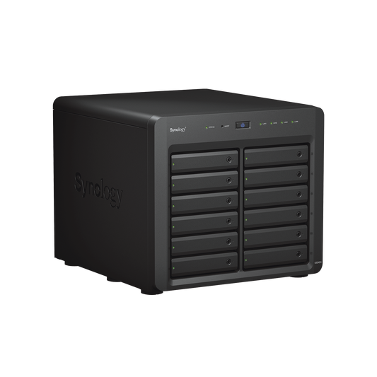 Servidor NAS de escritorio con 12 bahÃ­as / Expansible a 24 bahÃ­as / Hasta 368 TB / 4GB de RAM