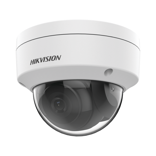 Domo IP 4 Megapixel / Lente 2.8 mm / 30 mts IR / WDR 120 dB / Exterior IP67 / Hik-Connect P2P / H.265+ / PoE / ONVIF | H