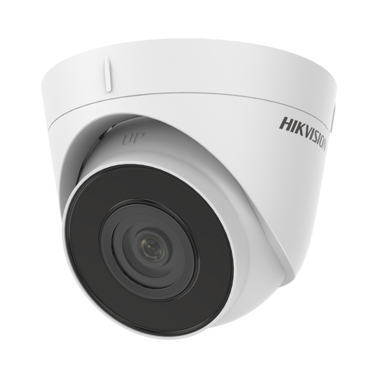 Turret IP 4 Megapixel / Lente 2.8 mm / 30 mts IR / WDR 120 dB / Exterior IP67 / Hik-Connect P2P / H.265+ / PoE / ONVIF |