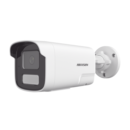 [PROTECCIÓN ACTIVA] Bala IP 4 Megapíxel / ACUSENSE Lite (Detección de Humanos y Vehiculos) / Lente 4 mm / Audio de Dos Vías / Luz Intermitente y Alerta de Audio / 50 Mts IR EXIR 2.0 / Exterior IP67 / WDR 120 dB / PoE / ONVIF