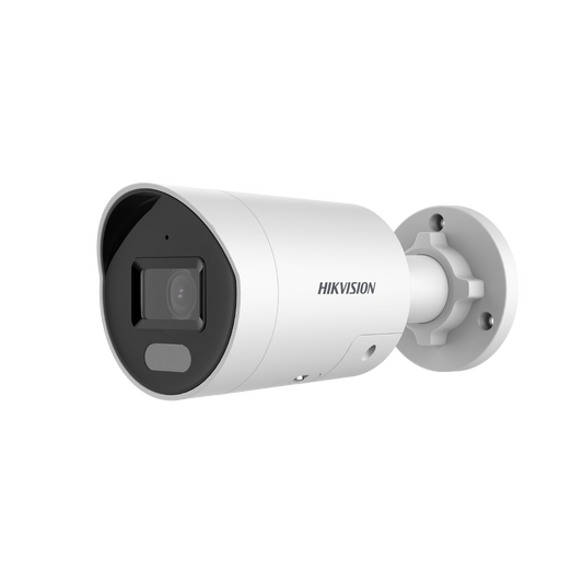 [ PROTECCIÓN ACTIVA ] Bala IP 4 Megapixel / Imagen a Color 24/7 (ColorVu) / PoE / Lente 2.8 mm / Luz Blanca 40 mts / Ext