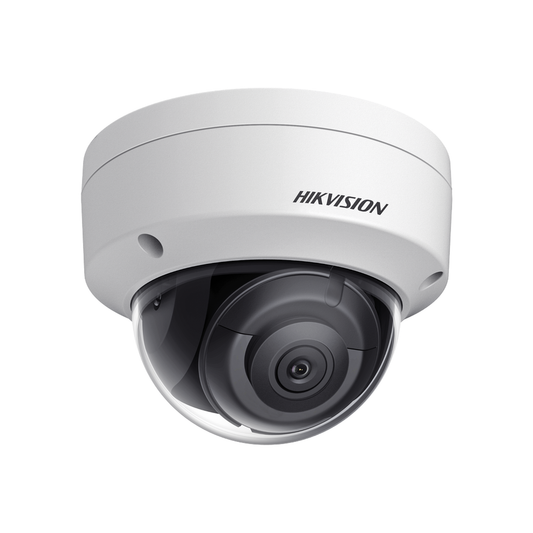 Domo IP 4 Megapixel / Lente 2.8 mm / 30 mts IR EXIR / Exterior IP67 / IK10 / WDR 120 dB / PoE / ACUSENSE (Evita Falsas A