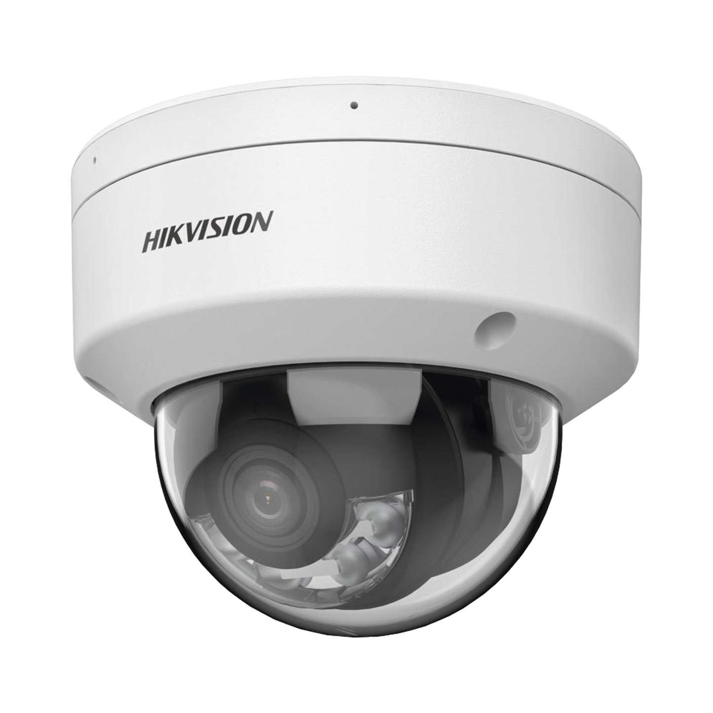 [Dual Light + ColorVu] Domo IP 4 Megapixel / Lente 2.8 mm / 30 mts IR + 30 mts Luz Blanca / Microfono Integrado / Audio y Alarmas I/O / Exterior IP67 / IK10 / WDR 130 dB / ACUSENSE / Captura Facial / ACUSEARCH / ColorVu 2.0