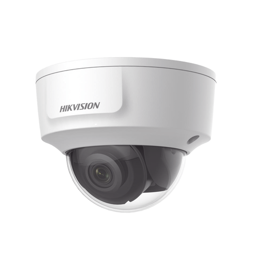 Domo IP 4K / Lente 2.8 mm / Salida HDMI (1080p) para Usar en Monitor / Uso en Centros Comerciales / 30 Mts IR EXIR / IP42 / IK10 / WDR 120 dB / PoE / Micro SD