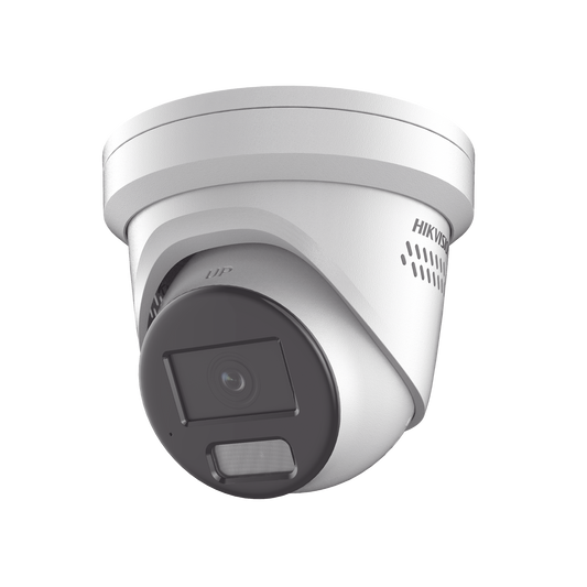 [ PROTECCIÓN ACTIVA ] Turret IP 4 Megapixel / Imagen a Color 24/7 / Lente 2.8 mm / Luz Blanca 30 mts / Exterior IP67 / L