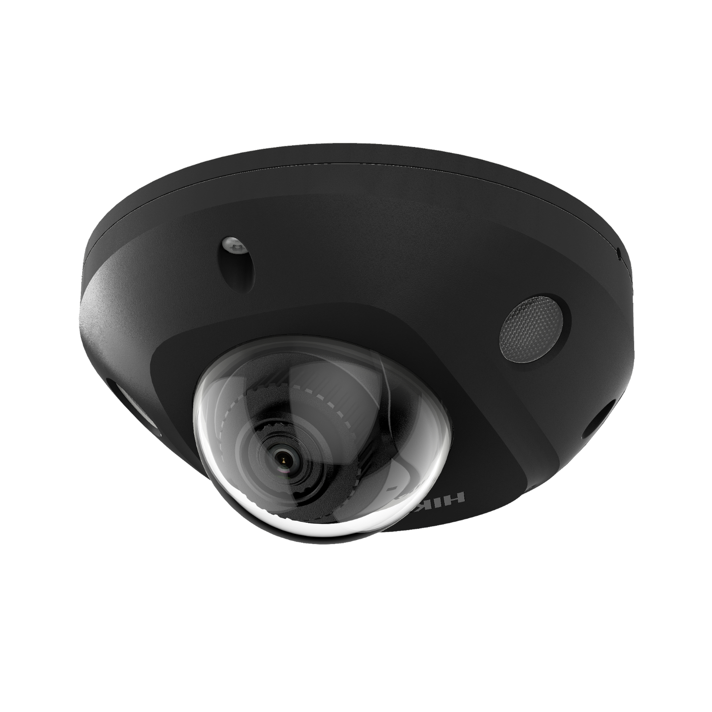 Mini Domo IP 4 Megapixel / Color Negro / Lente 2.8 mm / Micrófono Integrado / 30 mts IR EXIR / Exterior IP67 / IK08 / WDR 120 dB / PoE / Videoanaliticos (Filtro de Falsas Alarmas) / Entrada y Salida de Audio y Alarm / ACUSEARCH