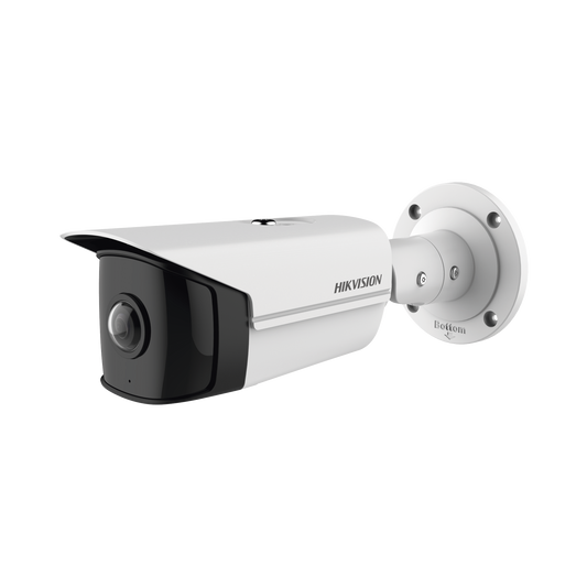 Bala IP 4 Megapixel / Serie PRO + / Panorámica 180° / 20 mts IR EXIR / WDR / Exterior IP67 / Vídeo Analíticos / PoE / On