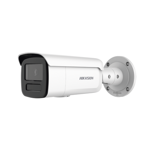Bala IP 4 Megapixel / Lente 4 mm / 80 mts IR EXIR / Anticorrosión / DARKFIGHTER / IP67 / PoE / ACUSENSE (Filtro de Falsa