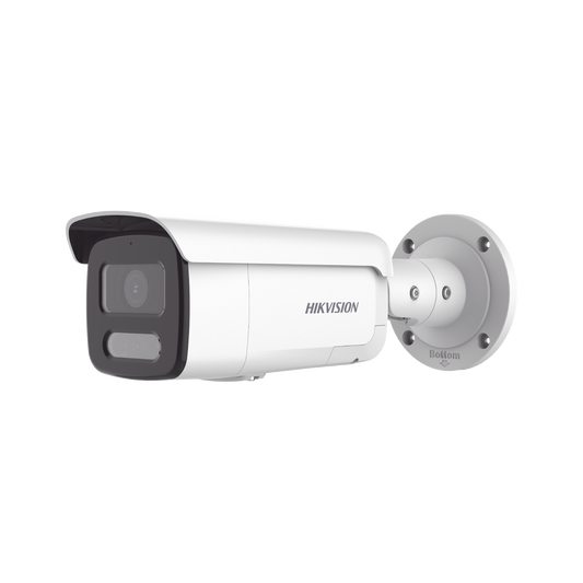 [ PROTECCIÓN ACTIVA ] Bala IP 4 Megapixel / Imagen a Color 24/7 / PoE / Lente 4 mm / Luz Blanca 60 mts / Exterior IP67 /