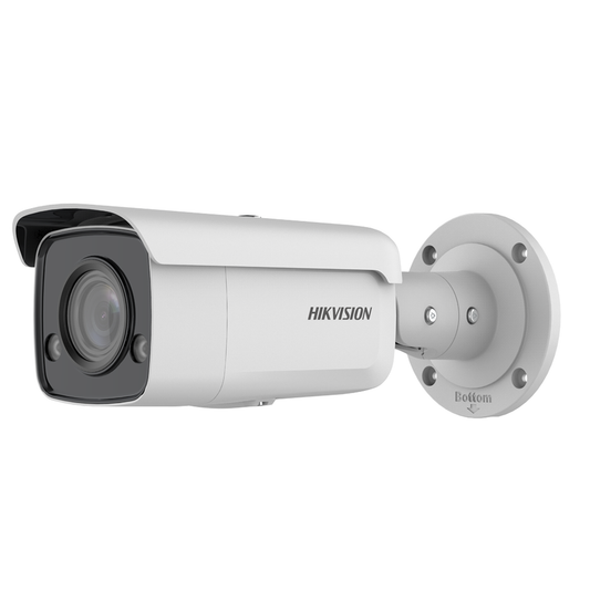 Bala IP 4 Megapixel / Imagen a Color 24/7 / PoE / Lente 4 mm / Luz Blanca 60 mts / Exterior IP67 / WDR 130 dB / Captura 
