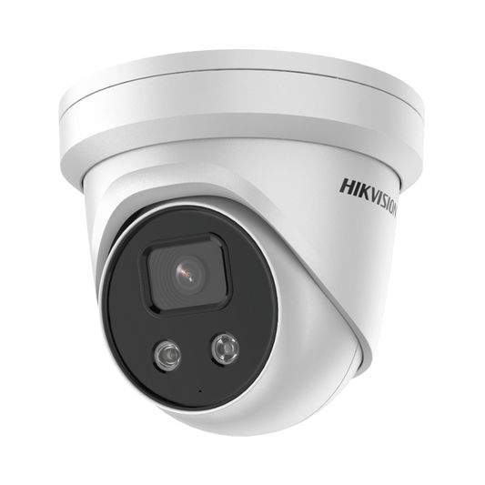 [ PROTECCIÓN ACTIVA ] Turret IP 5 Megapixel / Lente 2.8 mm / 40 mts IR / Exterior IP67 / Micrófono y Bocina Integrado / 