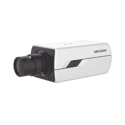 Camara Box IP 4 Megapixel / Serie PRO / DARKFIGHTER / PoE / 12 Vcc o 24 VCA / WDR 120 dB / ONVIF / RS-485 / BLC / Entrad