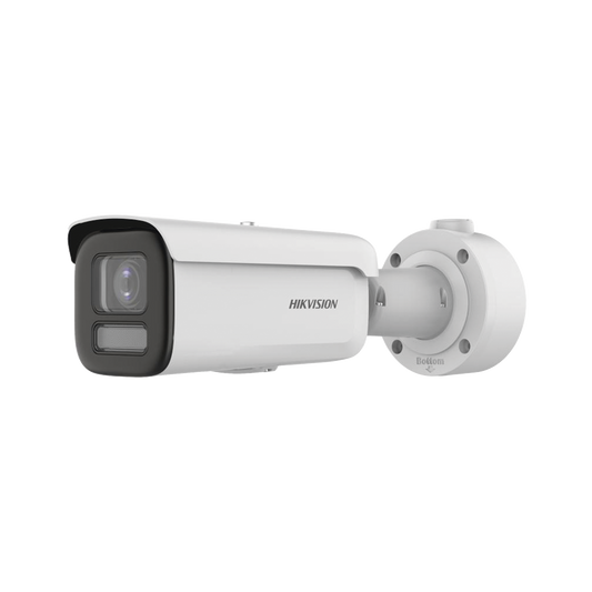 Bala IP 8 Megapixel / Lente 4 mm / Dual Light (60 mts IR + 60 mts Luz Blanca ) / Darkfighter S / Exterior IP67 / WDR 130 dB / 4 Analíticos: AcuSense, Deteccion Facial, Conteo de Personas por Cruce y Zona