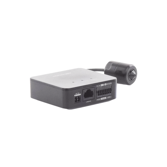 Pinhole IP 2 Megapixel / Lente 3.7 mm / 2 Mts Cable / PoE / Ideal para Cajeros Automáticos (ATM) / WDR / Micro SD / Cáma
