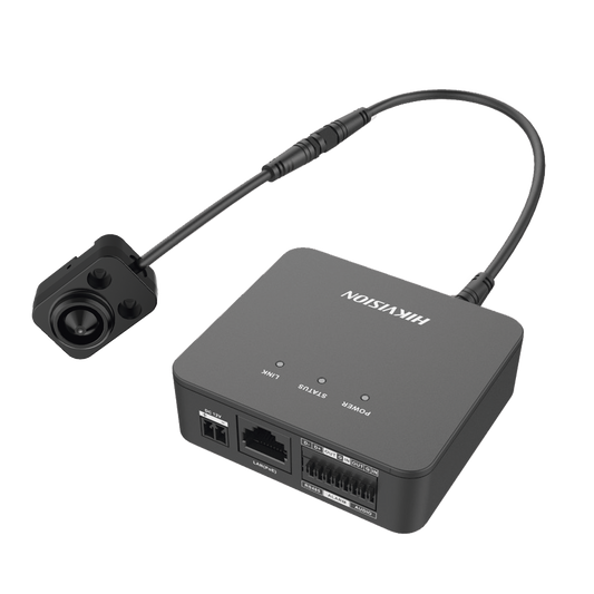 Pinhole IP 2 Megapixel / Lente 3.7 mm / 2 Mts Cable / PoE / Ideal para Cajeros Automáticos (ATM) / WDR / Micro SD / Cáma