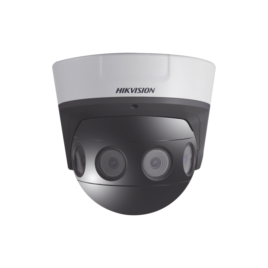 PanoVu Series / Vista Panorámica 180° / 8 Megapixel en Total / 4 Lentes 2.8 mm (2 Megapixel) / 20 mts IR EXIR / Exterior