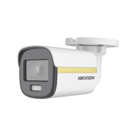 [ColorVu] Bala TURBOHD 4K (8 Megapixel) / Imagen a Color 24/7 / Lente 2.8 mm / METAL / Luz Blanca 20 mts / Exterior IP67
